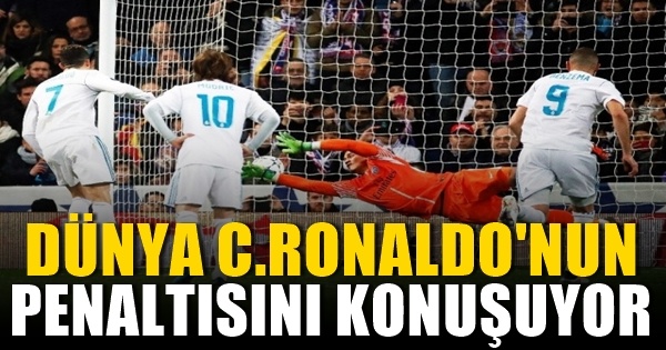 Dünya, Cristiano Ronaldo'nun sihirli penaltısını konuşuyor!