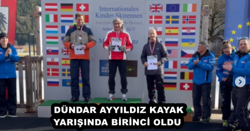 DÜNDAR AYYILDIZ KAYAK YARIŞINDA BİRİNCİ OLDU 