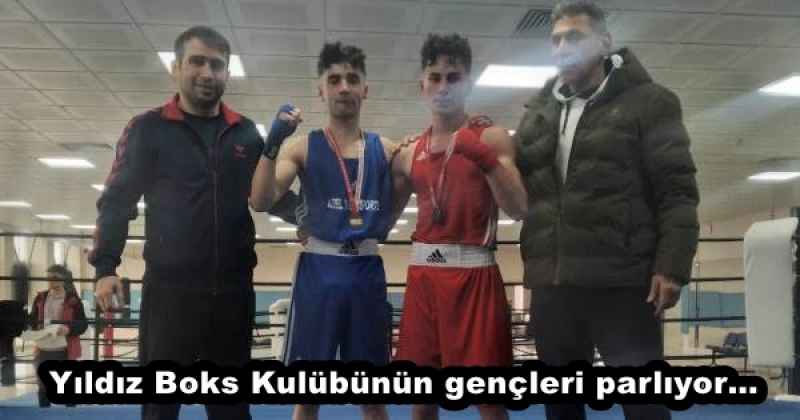 Yıldız Boks Kulübünün gençleri parlıyor…