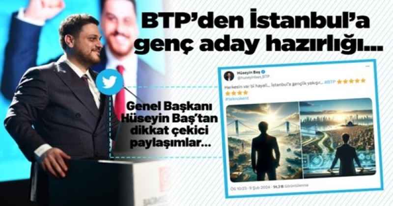 BTP’den İstanbul’a genç aday hazırlığı...