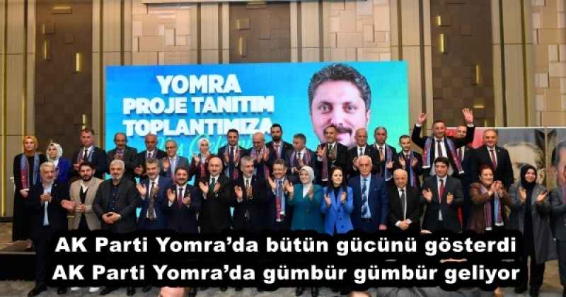 AK Parti Yomra’da bütün gücünü gösterdi AK Parti Yomra’da gümbür gümbür geliyor