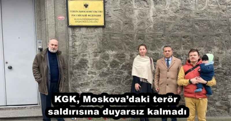 KGK, Moskova’daki terör saldırısına duyarsız kalmadı