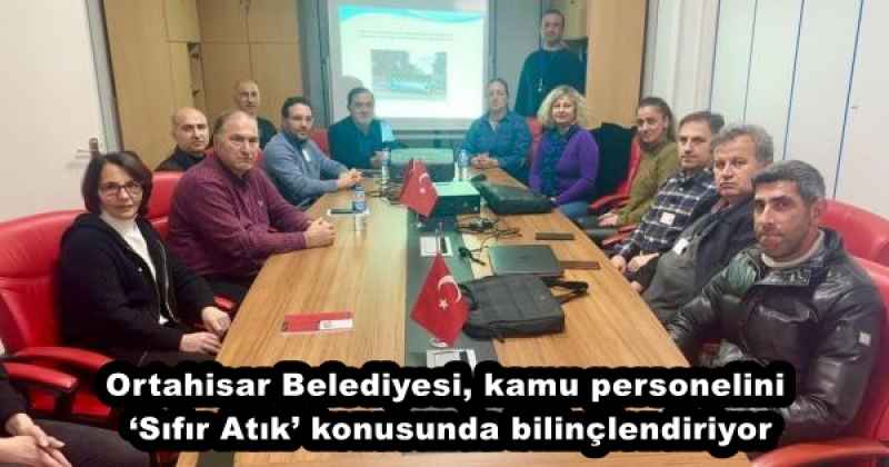 Ortahisar Belediyesi, kamu personelini ‘Sıfır Atık’ konusunda bilinçlendiriyor