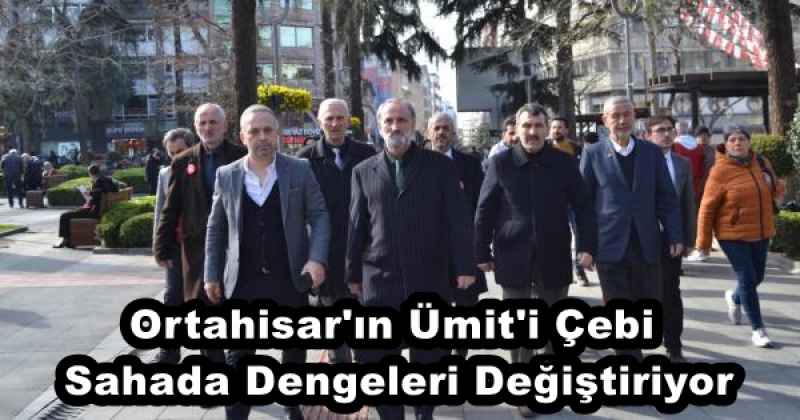 Ortahisar'ın Ümit'i Çebi, Sahada Dengeleri Değiştiriyor