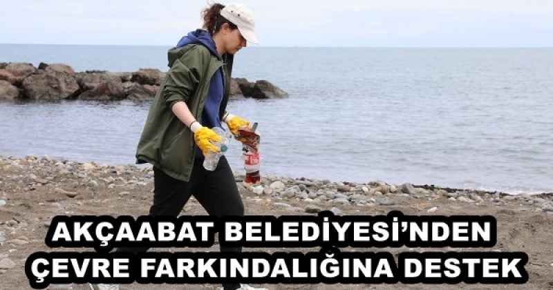 AKÇAABAT BELEDİYESİ’NDEN ÇEVRE FARKINDALIĞINA DESTEK