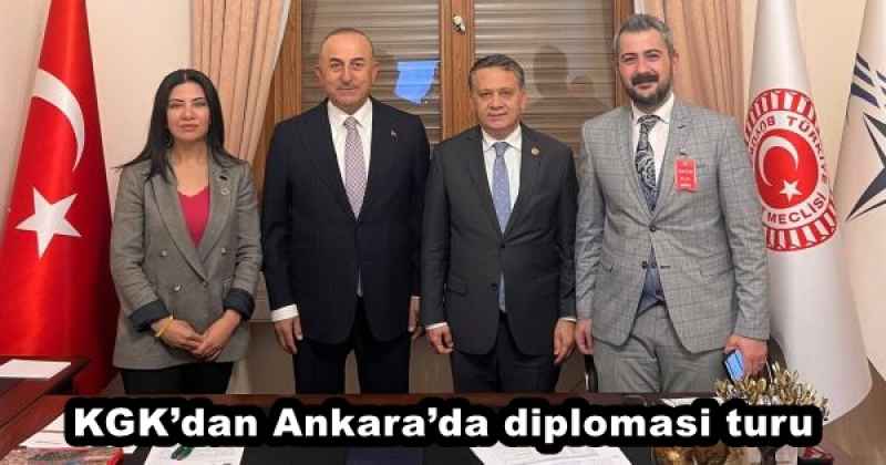 KGK’dan Ankara’da diplomasi turu