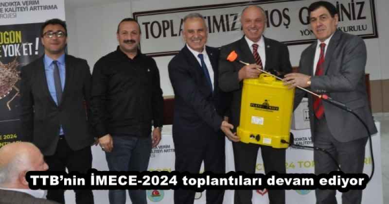 TTB’nin İMECE-2024 toplantıları devam ediyor