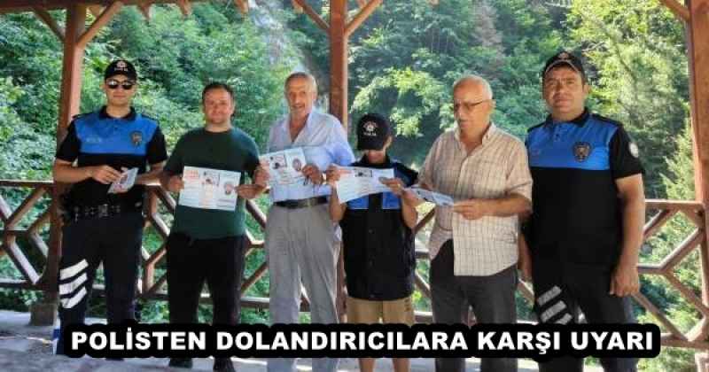 POLİSTEN DOLANDIRICILARA KARŞI UYARI