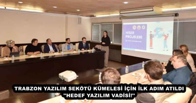 Trabzon Yazılım Sektörü Kümelenmesi için ilk adım atıldı: Hedef Yazılım Vadisi