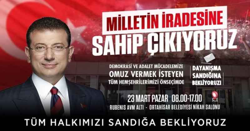 CHP ÖN SEÇİM 23.03.2025