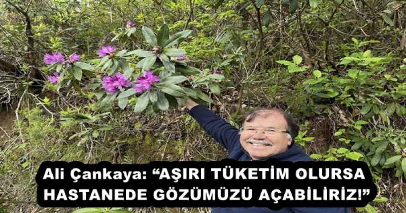 Ali Çankaya: “AŞIRI TÜKETİM OLURSA HASTANEDE GÖZÜMÜZÜ AÇABİLİRİZ!”