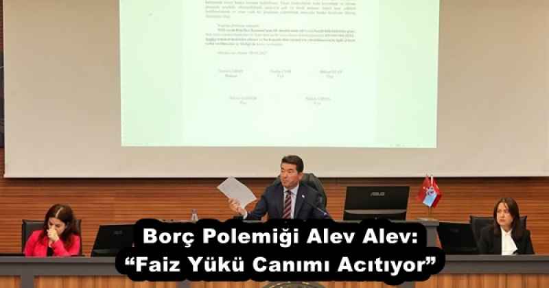 Borç Polemiği Alev Alev: “Faiz Yükü Canımı Acıtıyor”