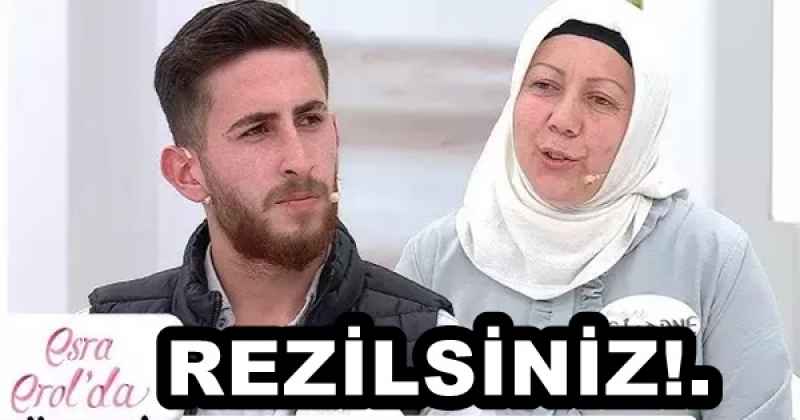 REZİLSİNİZ!.