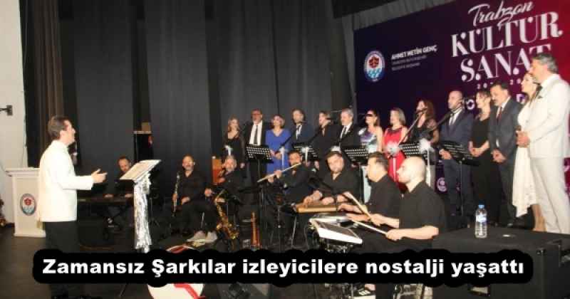 Zamansız Şarkılar izleyicilere nostalji yaşattı