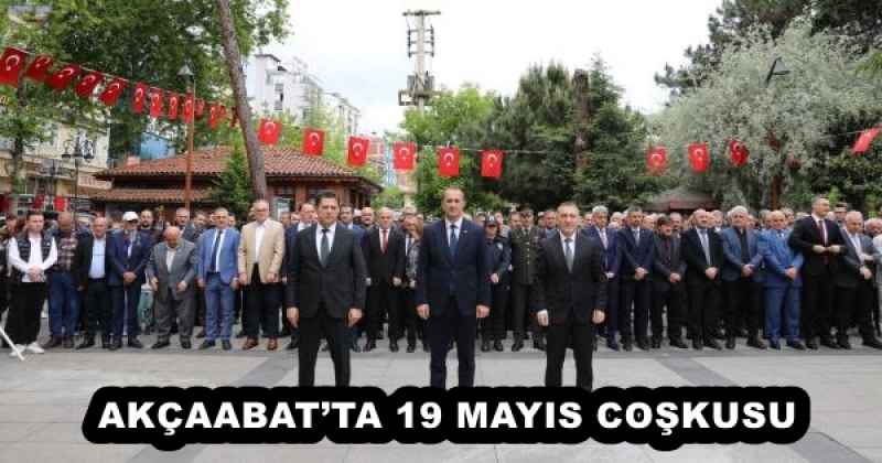 AKÇAABAT’TA 19 MAYIS COŞKUSU