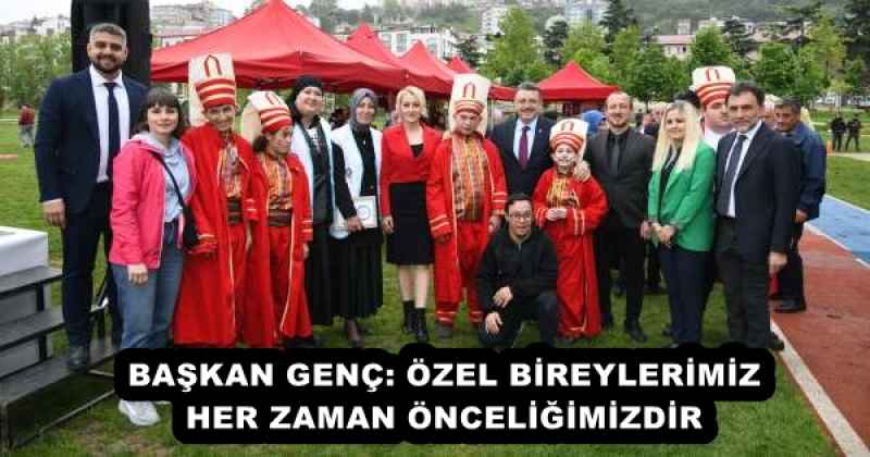 BAŞKAN GENÇ: ÖZEL BİREYLERİMİZ HER ZAMAN ÖNCELİĞİMİZDİR