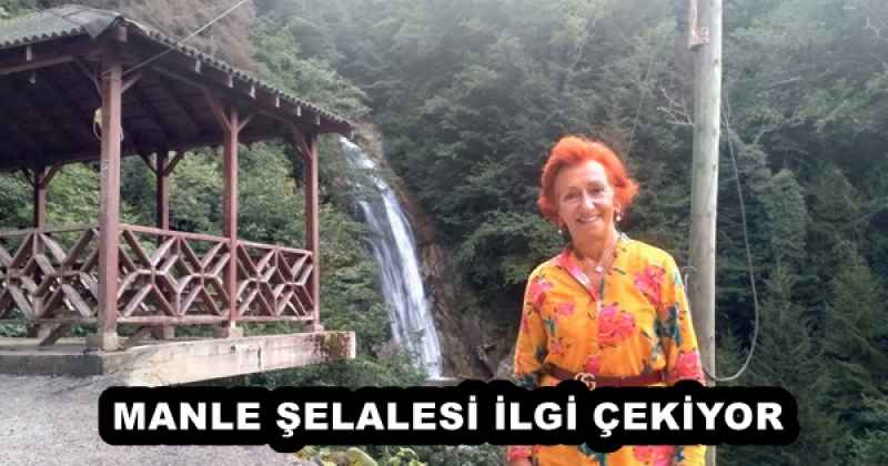 MANLE ŞELALESİ İLGİ ÇEKİYOR