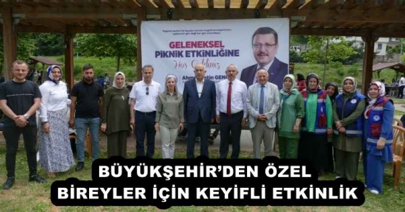 BÜYÜKŞEHİR’DEN ÖZEL BİREYLER İÇİN KEYİFLİ ETKİNLİK