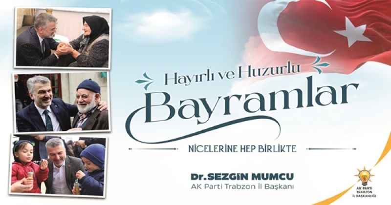 SEZGİN MUMCU KURBAN BAYRAMI MESAJI
