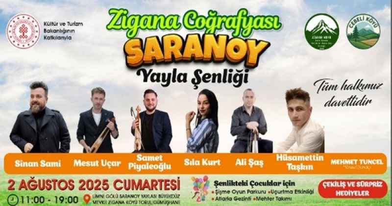 Gümüşhane’nin Torul ilçesi sınırlarındaki Zigana Dağı’nın eteklerinde yer alan Limni Gölü, bu yıl Yayla Şenliği’ne ev sahipliği yapacak.