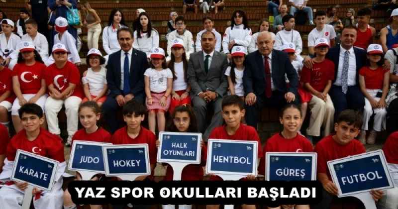 YAZ SPOR OKULLARI BAŞLADI