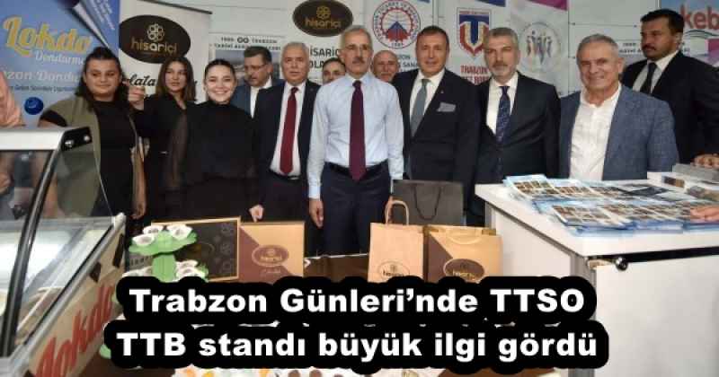 Trabzon Günleri’nde TTSO – TTB standı büyük ilgi gördü
