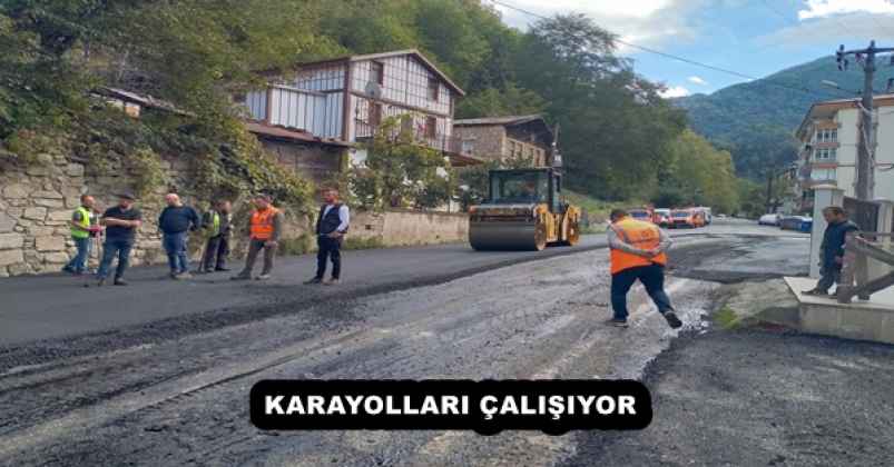 KARAYOLLARI ÇALIŞIYOR