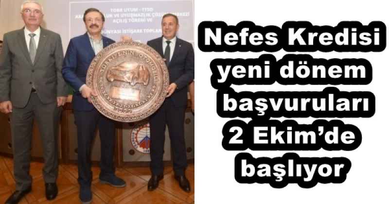Nefes Kredisi yeni dönem başvuruları 2 Ekim’de başlıyor
