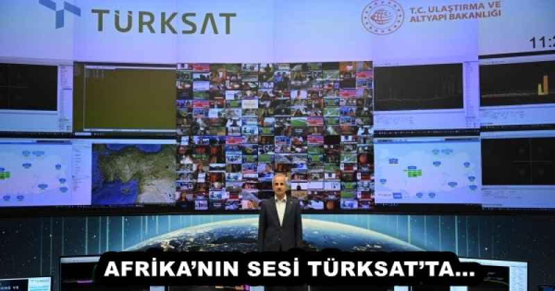 AFRİKA’NIN SESİ TÜRKSAT’TA...