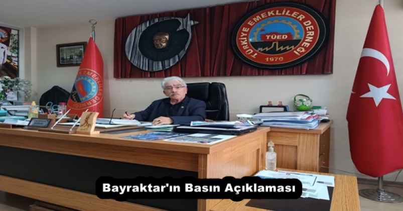 Bayraktar'ın Basın Açıklaması