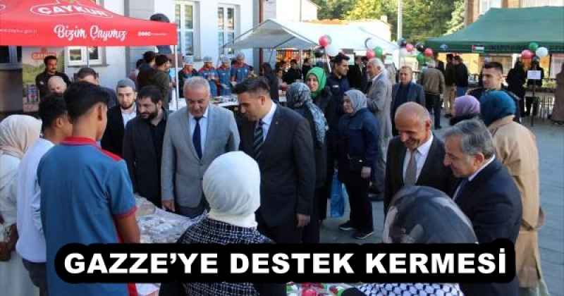 GAZZE’YE DESTEK KERMESİ
