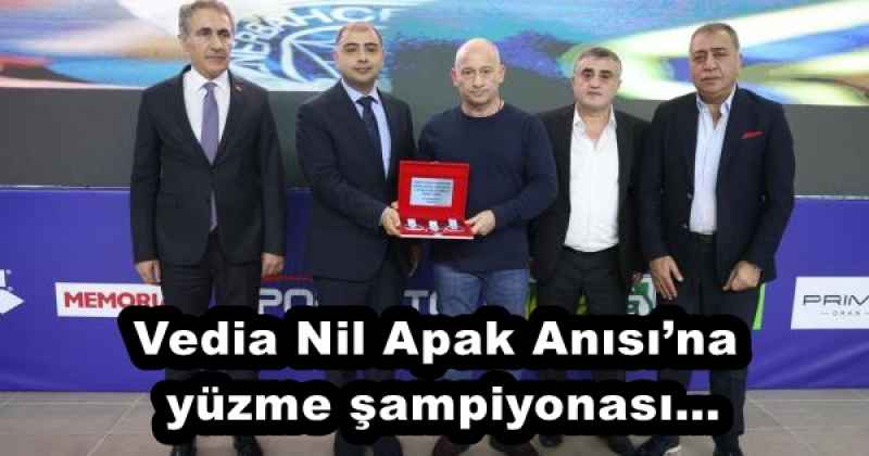 Vedia Nil Apak Anısı’na yüzme şampiyonası…