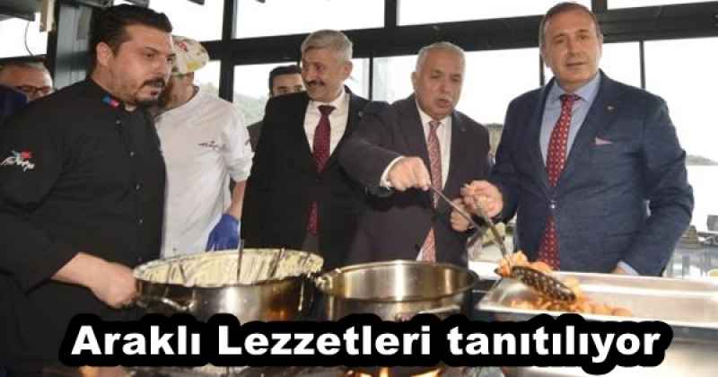 Araklı Lezzetleri tanıtılıyor