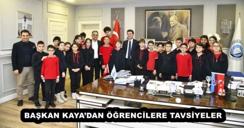 BAŞKAN KAYA’DAN ÖĞRENCİLERE TAVSİYELER