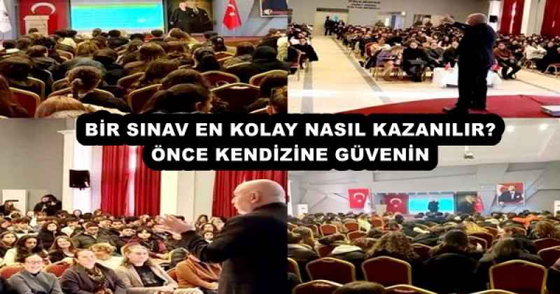 BİR SINAV EN KOLAY NASIL KAZANILIR? ÖNCE KENDİZİNE GÜVENİN