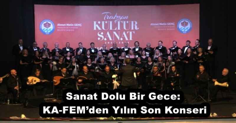 Sanat Dolu Bir Gece: KA-FEM’den Yılın Son Konseri