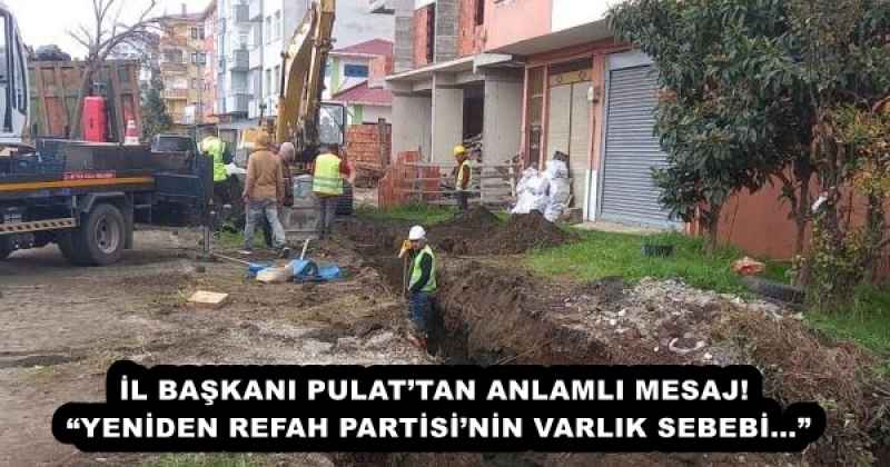 VAKFIKEBİR’İN ALTYAPISINA  BÜYÜKŞEHİR DAMGASI