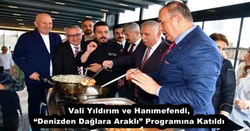 Vali Yıldırım ve Hanımefendi, “Denizden Dağlara Araklı” Programına Katıldı