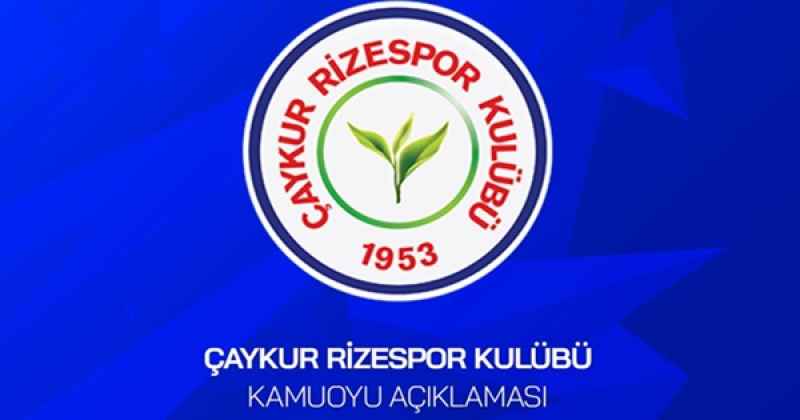 ÇAYKUR RİZESPOR KULÜBÜ BAŞKAN YARDIMCISI FATİH BAKOĞLUTÜRK FUTBOLU İÇİN BİR KARA GECE DAHA YAŞANDI.