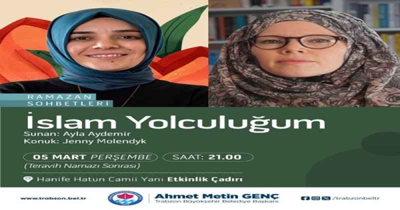 YAZAR JENNY MOLENDYK TRABZONLULARLA BULUŞACAK