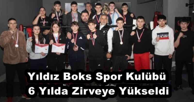 Yıldız Boks Spor Kulübü 6 Yılda Zirveye Yükseldi