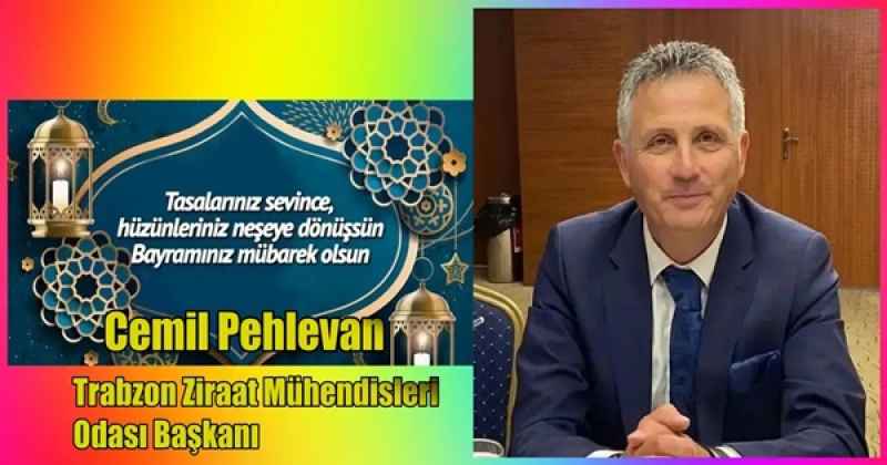 Ziraat Mühendisleri Odası Başkanı Cemil Pehlevan