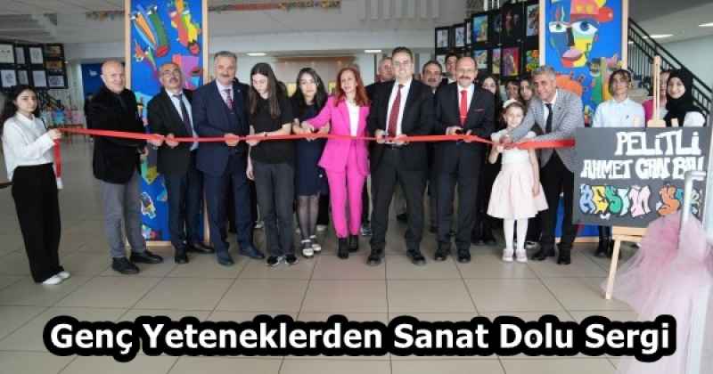 Genç Yeteneklerden Sanat Dolu Sergi