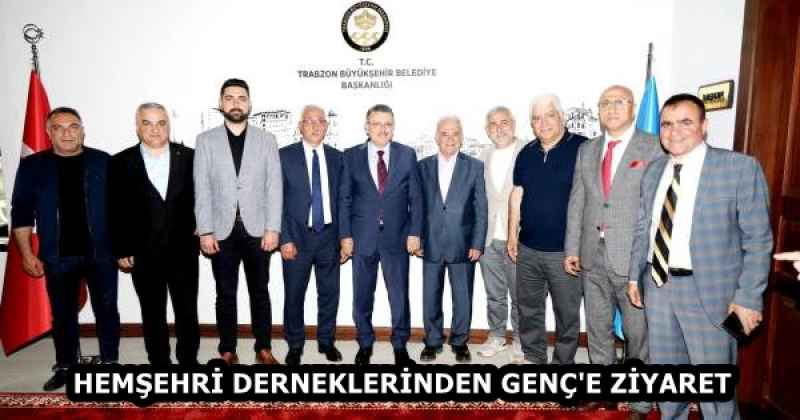 HEMŞEHRİ DERNEKLERİNDEN GENÇ'E ZİYARET 