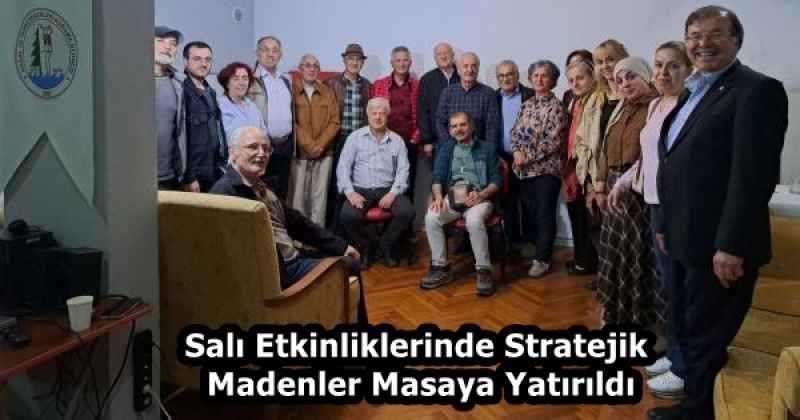 Salı Etkinliklerinde Stratejik Madenler Masaya Yatırıldı