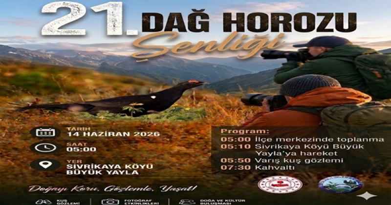21.DAĞ HOROZU ŞENLİĞİ 14 HAZİRAN DA  DÜNYADA ADINA ŞENLİK YAPILAN TEK HOROZ RİZE-İKİZDEREDE