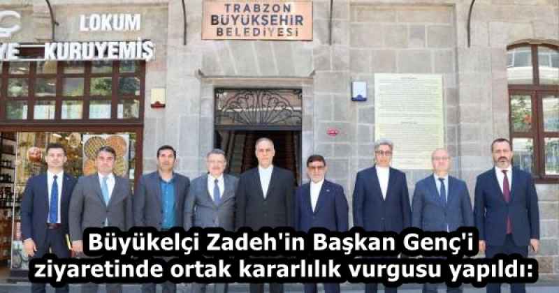 Büyükelçi Zadeh'in Başkan Genç'i ziyaretinde ortak kararlılık vurgusu yapıldı: