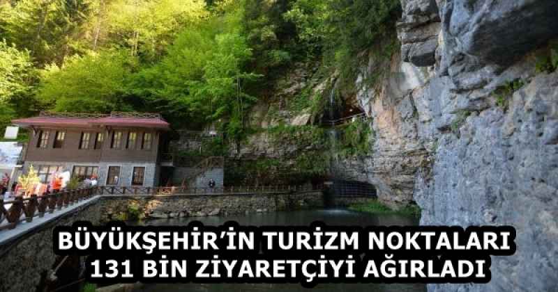 BÜYÜKŞEHİR’İN TURİZM NOKTALARI 131 BİN ZİYARETÇİYİ AĞIRLADI