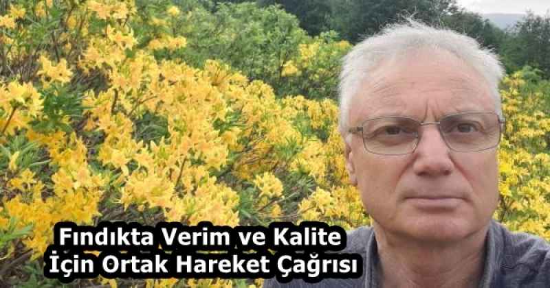 Fındıkta Verim ve Kalite İçin Ortak Hareket Çağrısı