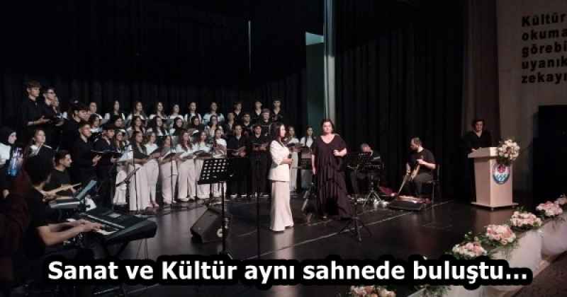 Sanat ve Kültür aynı sahnede buluştu…